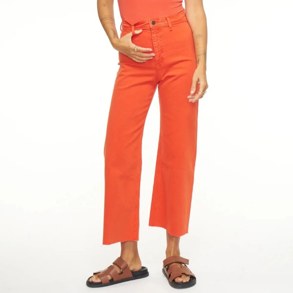 Pistola Penny High Rise Wide Leg Crop NWT